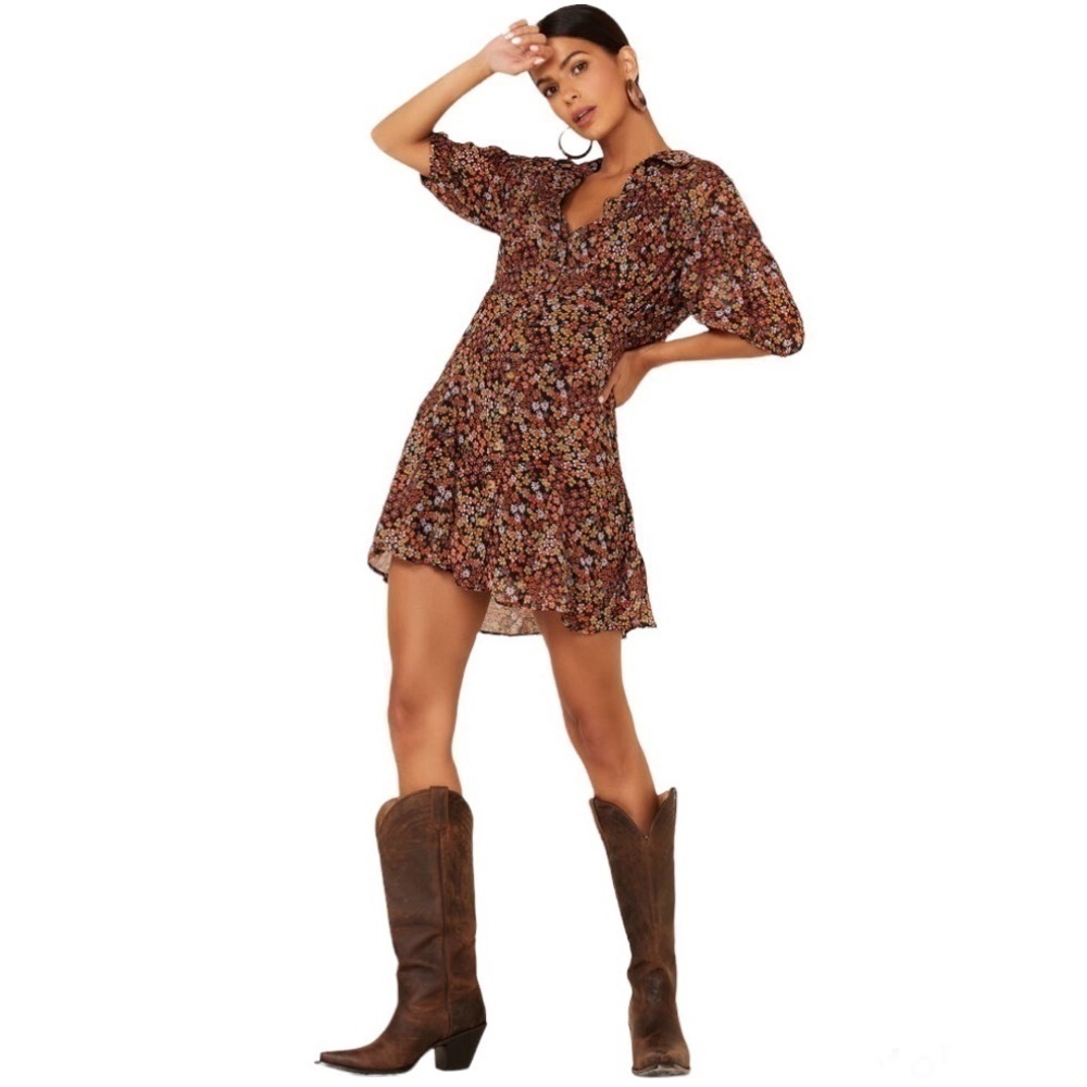 Free People Bonnie Mini Dress Size S